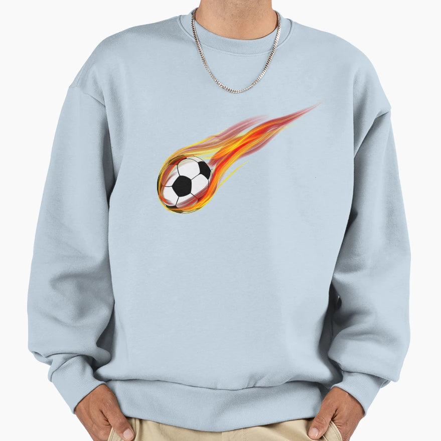 Football Sweatshirt - Minimalist Print Unisex - T-Shirt, Sweatshirt, Hoodie