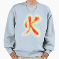 Fire Symbol Sweatshirt - Streetwear Style for Adults - T-Shirt, Sweatshirt, Hoodie