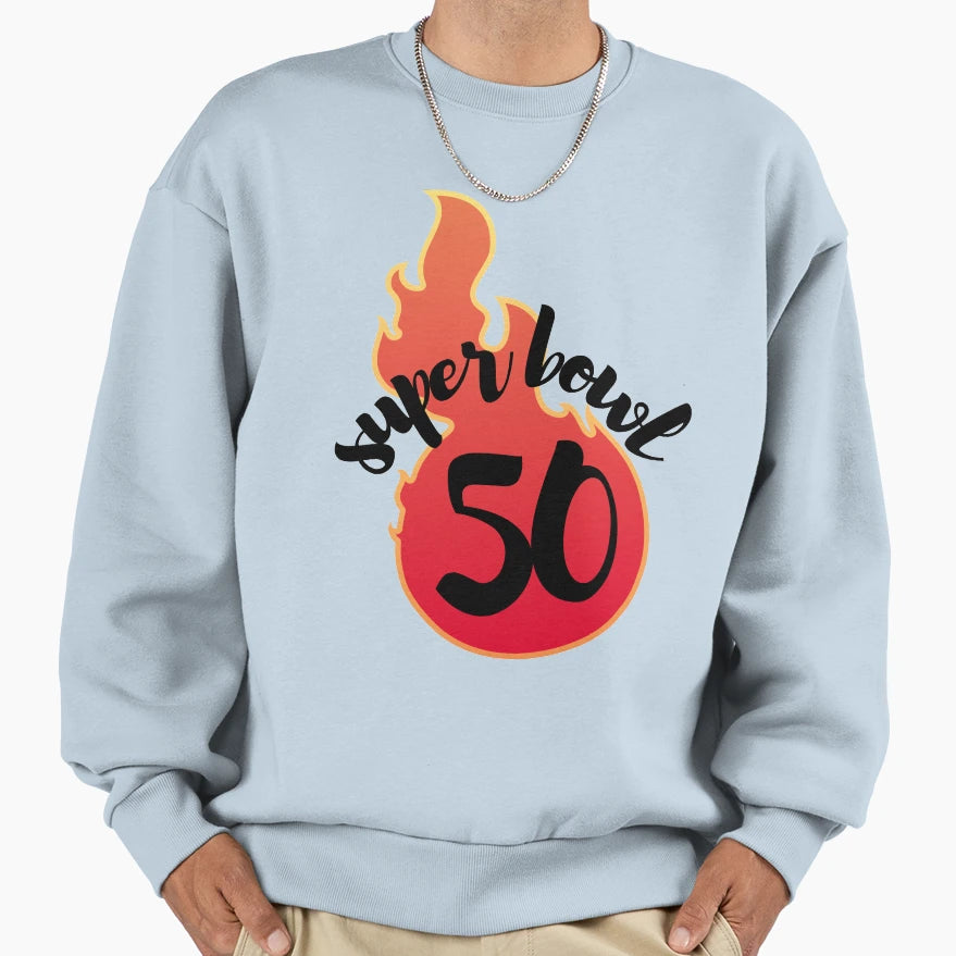 Super Bowl 50 Sweatshirt - Graphic Print Unisex - T-Shirt, Sweatshirt, Hoodie