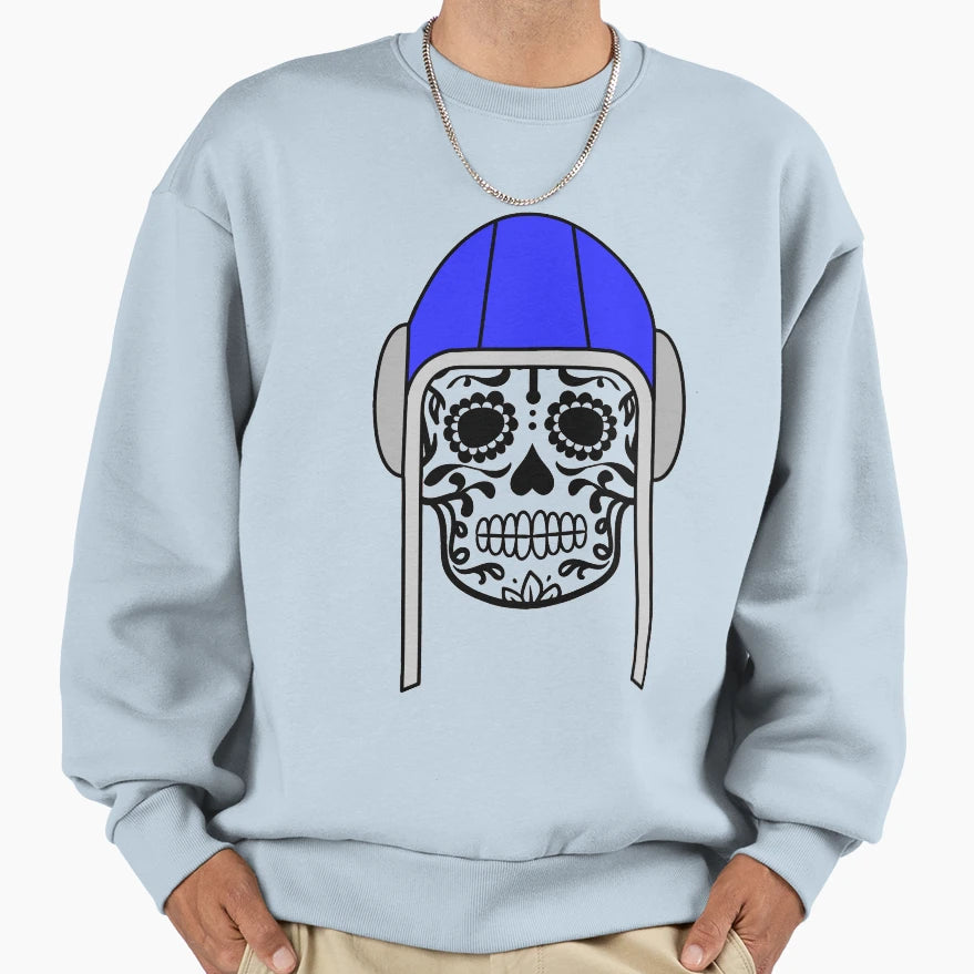 Water Polo Halloween Skull Sweatshirt - Graphic Print Men Women - T-Shirt, Sweatshirt, Hoodie