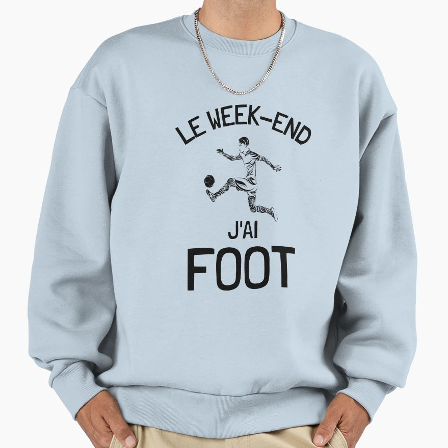 Weekends I Have Football Sport Sweatshirt - Casual Everyday Wear Unisex - T-Shirt, Sweatshirt, Hoodie