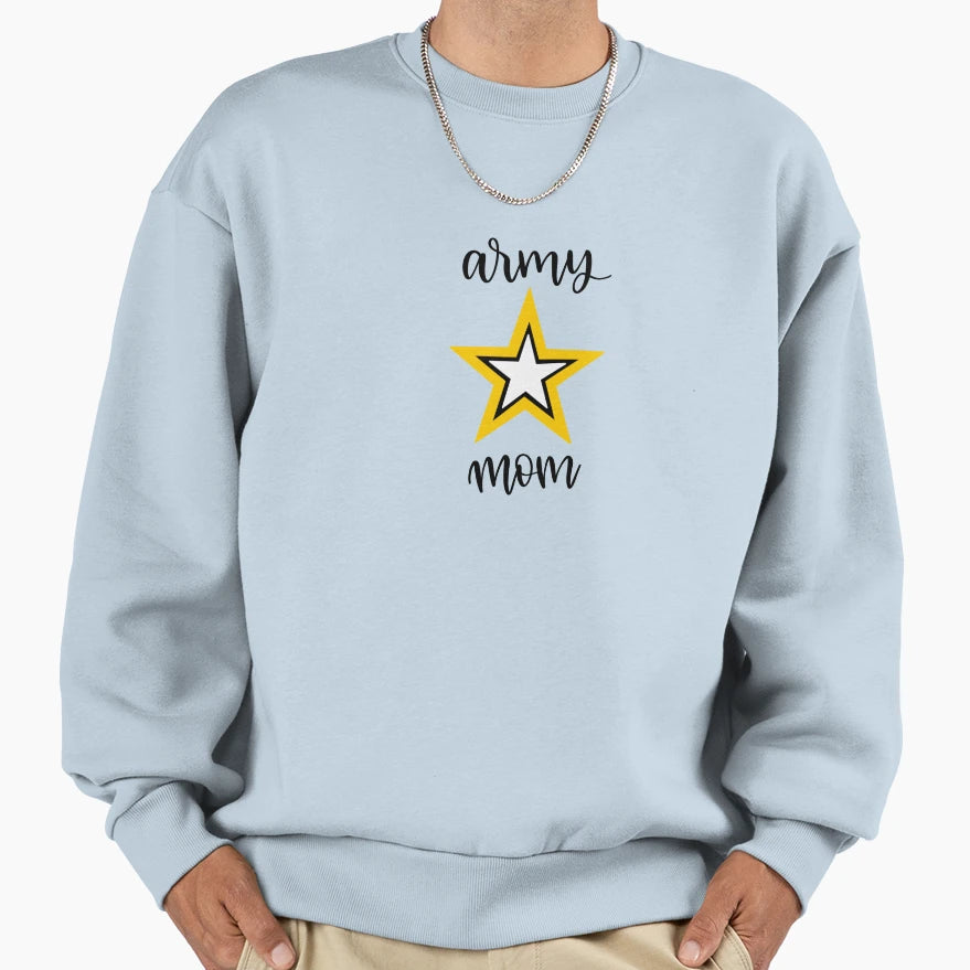 Army Mom Sweatshirt - Custom Art Print for Adults - T-Shirt, Sweatshirt, Hoodie
