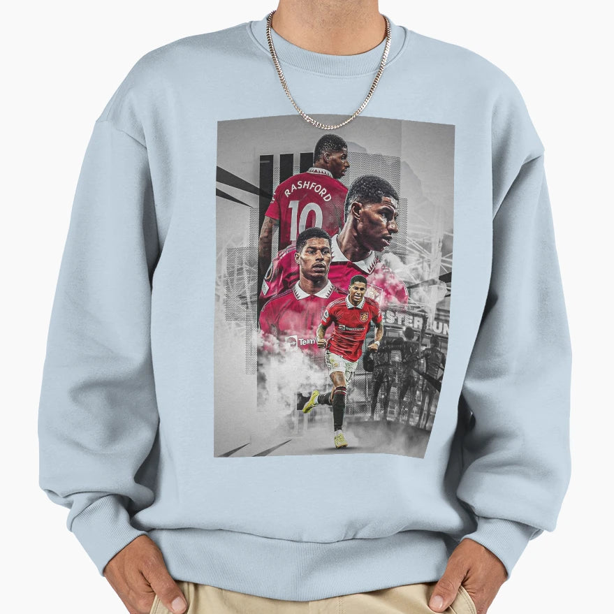 Red Art Sweatshirt - Fun Novelty Design Men Women - T-Shirt, Sweatshirt, Hoodie