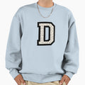 Letter D Leopard Sweatshirt - Fun Novelty Design for Adults - T-Shirt, Sweatshirt, Hoodie