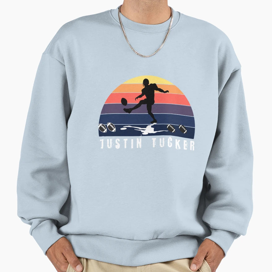 Justin Tucker Sweatshirt - Casual Everyday Wear for Adults - T-Shirt, Sweatshirt, Hoodie