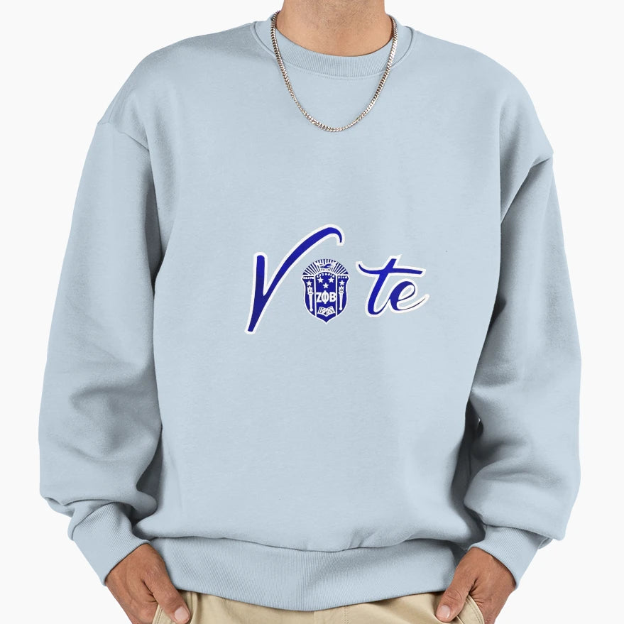 Zeta Phi Beta Vote Sweatshirt - Unique Graphic Unisex - T-Shirt, Sweatshirt, Hoodie