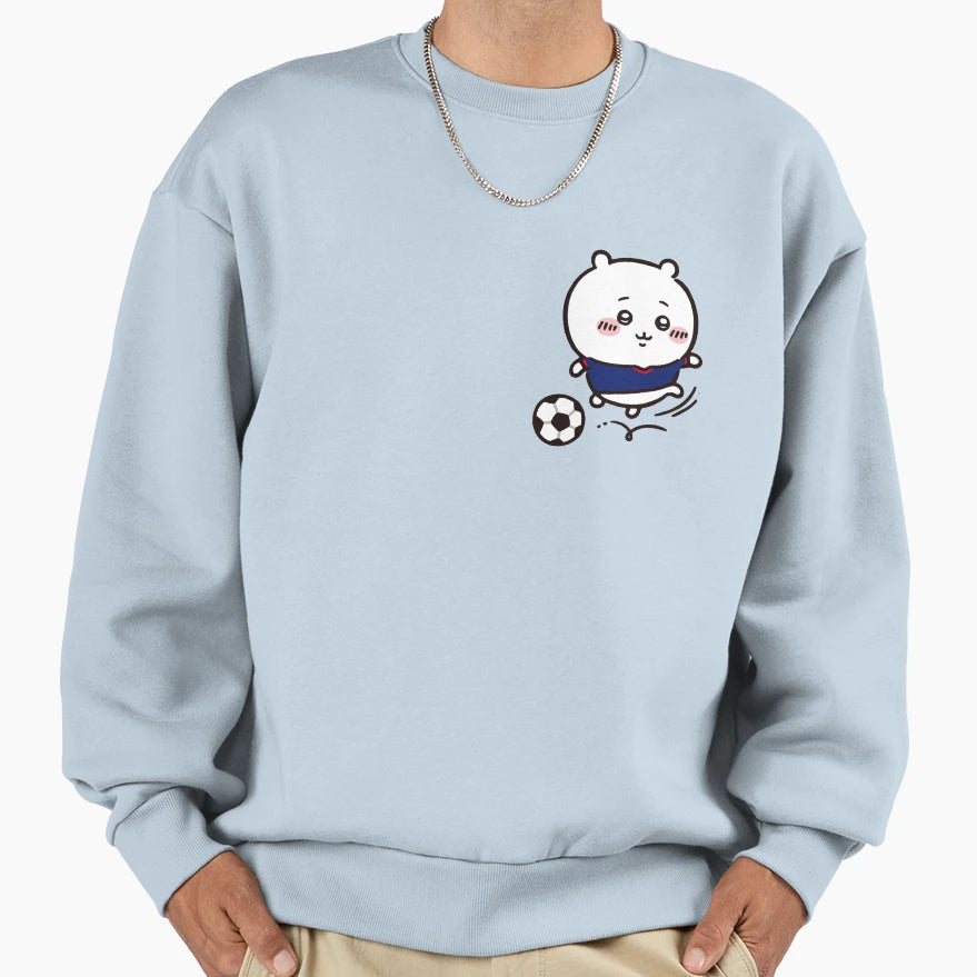 Chiikawa Football Sweatshirt - Custom Art Print Unisex - T-Shirt, Sweatshirt, Hoodie