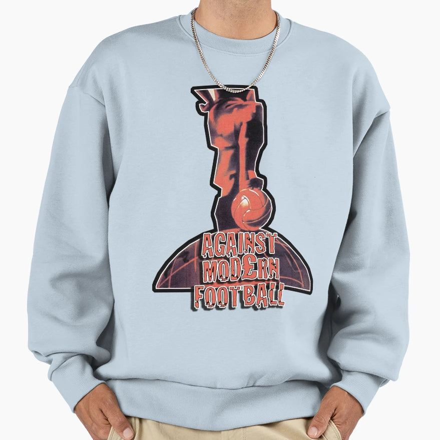 Against Modern Football 1 Sweatshirt - Fun Novelty Design for Adults - T-Shirt, Sweatshirt, Hoodie