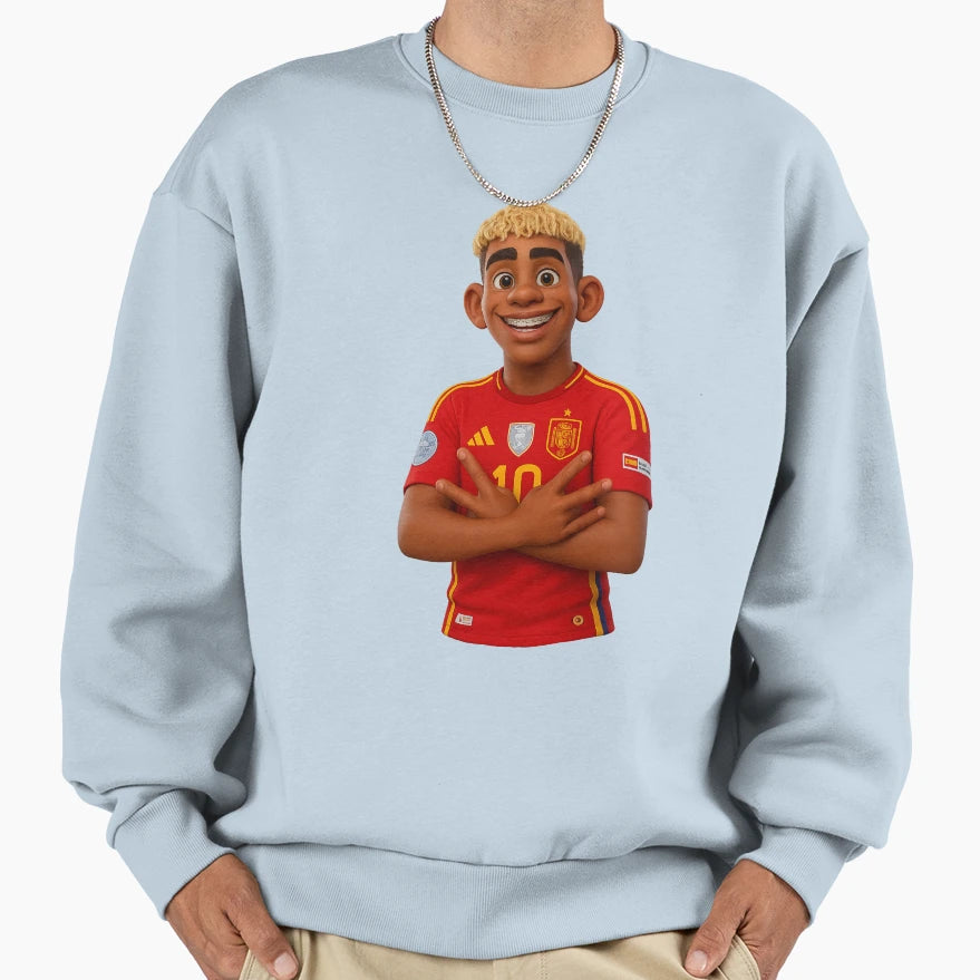 Lamine Sweatshirt - Unique Graphic for Adults - T-Shirt, Sweatshirt, Hoodie