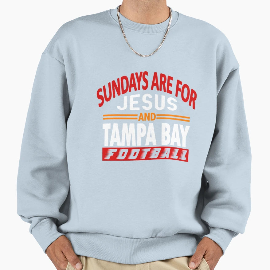 Tampa Bay Pro Football Sundays Are Sweatshirt - Minimalist Print Unisex - T-Shirt, Sweatshirt, Hoodie