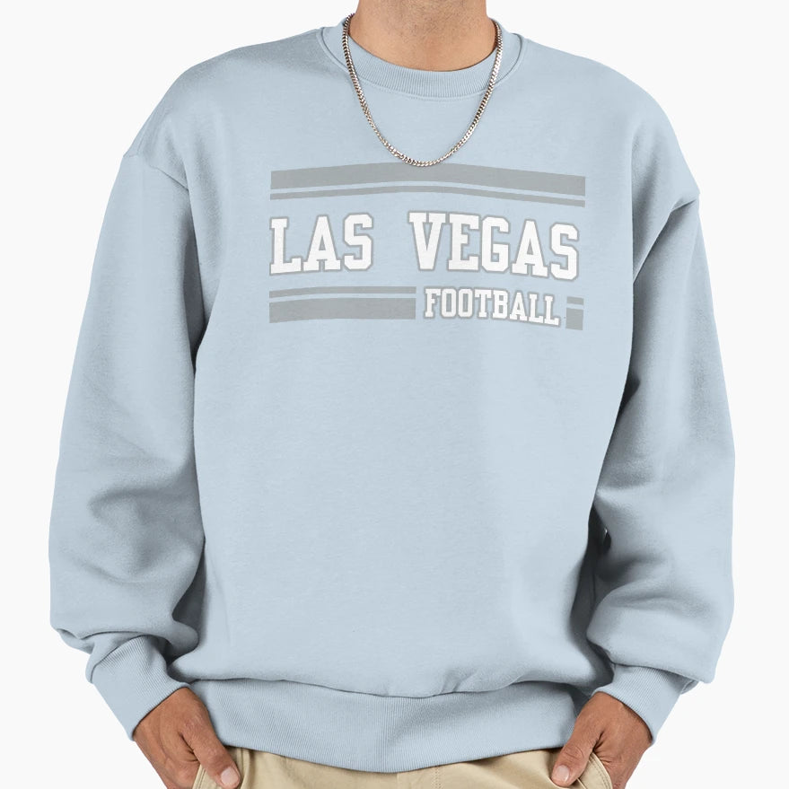 Las Vegas Football Sweatshirt - Minimalist Print for Adults - T-Shirt, Sweatshirt, Hoodie