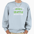 Seattle Pro Football Grunge Sweatshirt - Minimalist Print Men Women - T-Shirt, Sweatshirt, Hoodie