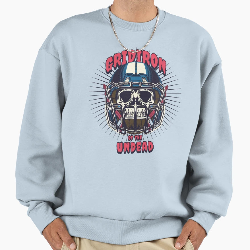 Gridiron Undead Halloween Football Sweatshirt - Casual Everyday Wear Unisex - T-Shirt, Sweatshirt, Hoodie