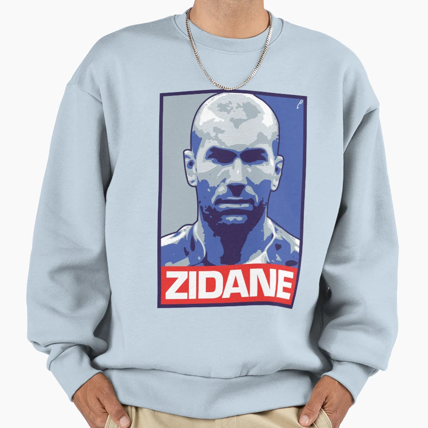 Zidane France Sweatshirt - Aesthetic Graphic Unisex - T-Shirt, Sweatshirt, Hoodie