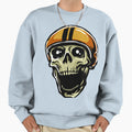 Laughing Skull Helmet Funny Skull T-Shirt - Novelty Apparel for Adults - T-Shirt, Sweatshirt, Hoodie
