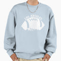 Los Angeles Skyline Football Sweatshirt - Casual Everyday Wear for Adults - T-Shirt, Sweatshirt, Hoodie