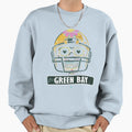 Art Green Bay Packers Sweatshirt - Casual Everyday Wear Men Women - T-Shirt, Sweatshirt, Hoodie