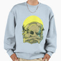 Skull Cross Sweatshirt - Minimalist Print Unisex - T-Shirt, Sweatshirt, Hoodie