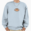 Hand Drawn Football Sweatshirt - Casual Everyday Wear Men Women - T-Shirt, Sweatshirt, Hoodie