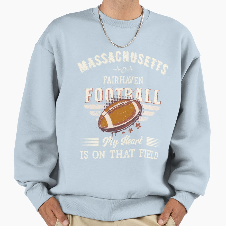 Massachusetts Fairhaven American T-Shirt - Novelty Apparel for Adults - T-Shirt, Sweatshirt, Hoodie