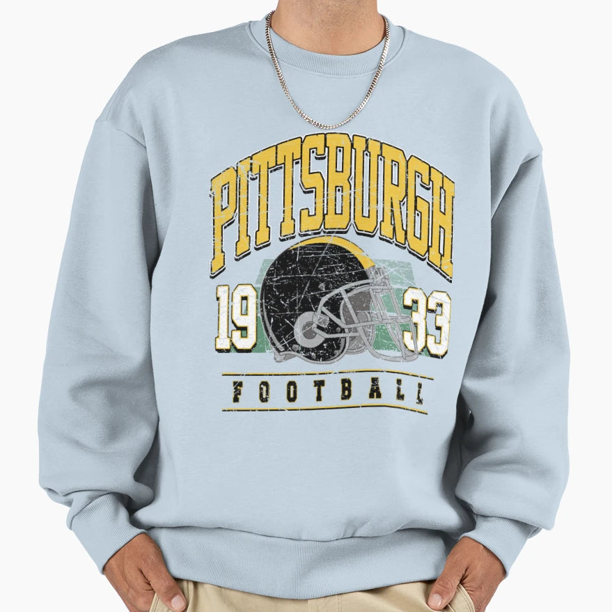 Art Pittsburgh Steelers Sweatshirt - Streetwear Style Unisex - T-Shirt, Sweatshirt, Hoodie