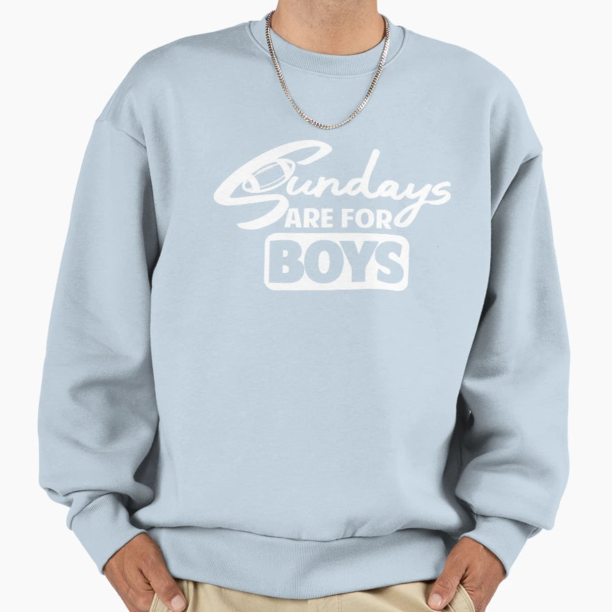 Sundays Are Sweatshirt - Trendy Graphic Unisex - T-Shirt, Sweatshirt, Hoodie