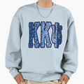 K K Psi Floral Sweatshirt - Custom Art Print Men Women - T-Shirt, Sweatshirt, Hoodie