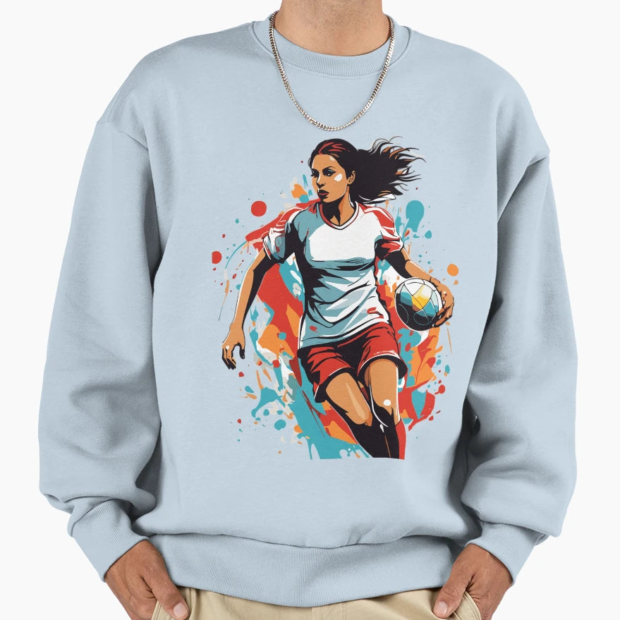 Handballer Streetwear Iconic Sweatshirt - Novelty Apparel Men Women - T-Shirt, Sweatshirt, Hoodie