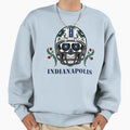 Indianapolis Football Helmet Sugar Sweatshirt - Novelty Apparel Unisex - T-Shirt, Sweatshirt, Hoodie