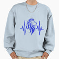 Lion Silhouette Sweatshirt - Minimalist Print Unisex - T-Shirt, Sweatshirt, Hoodie