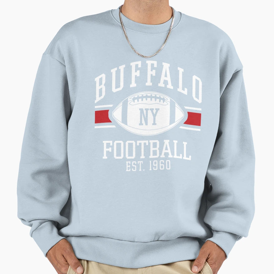 Buffalo New York Ny Football Mafia Sweatshirt - Fun Novelty Design Unisex - T-Shirt, Sweatshirt, Hoodie