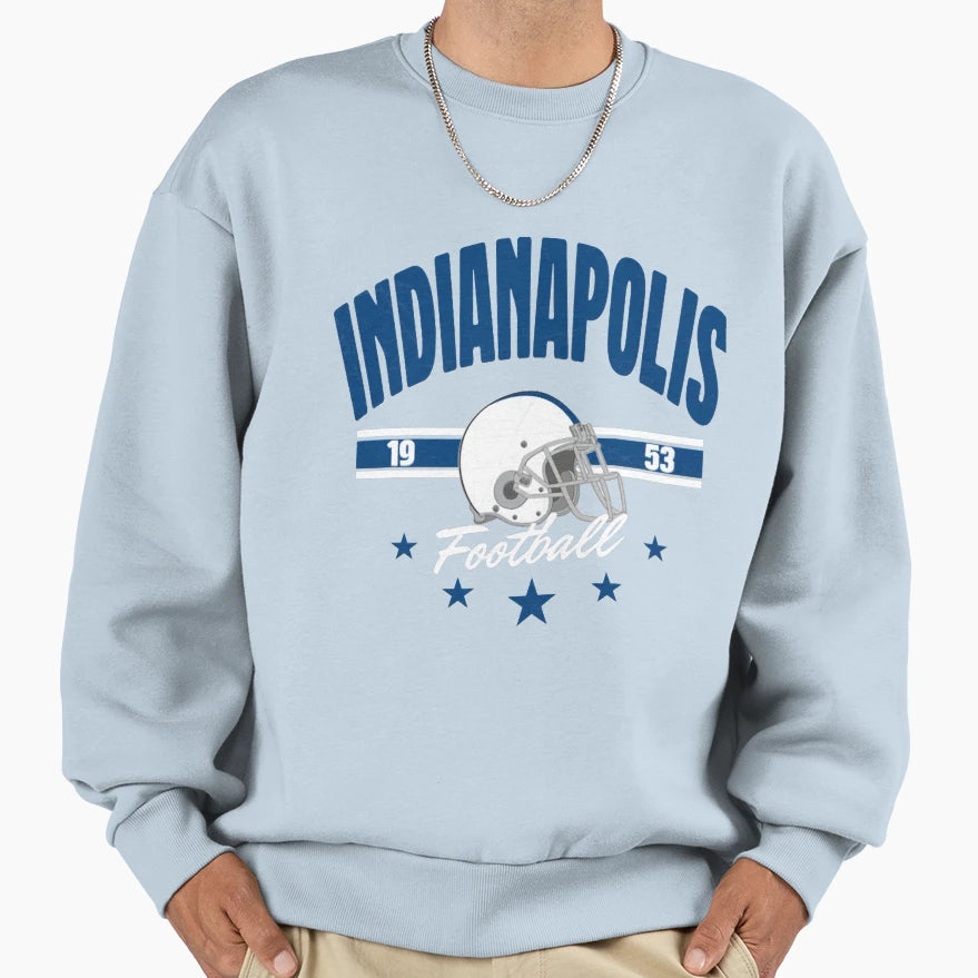 Art Indianapolis Colts Sweatshirt - Aesthetic Graphic for Adults - T-Shirt, Sweatshirt, Hoodie