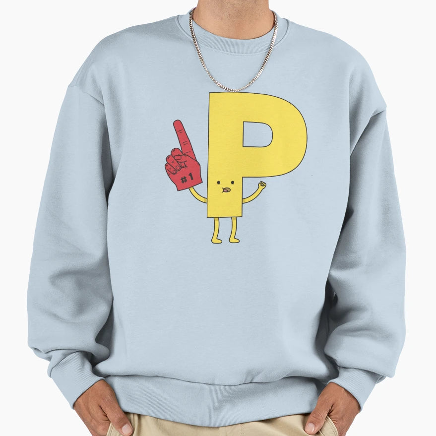 Go P Sweatshirt - Aesthetic Graphic for Adults - T-Shirt, Sweatshirt, Hoodie