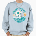 Miami Est 1966 Football Helmet Sweatshirt - Trendy Graphic for Adults - T-Shirt, Sweatshirt, Hoodie