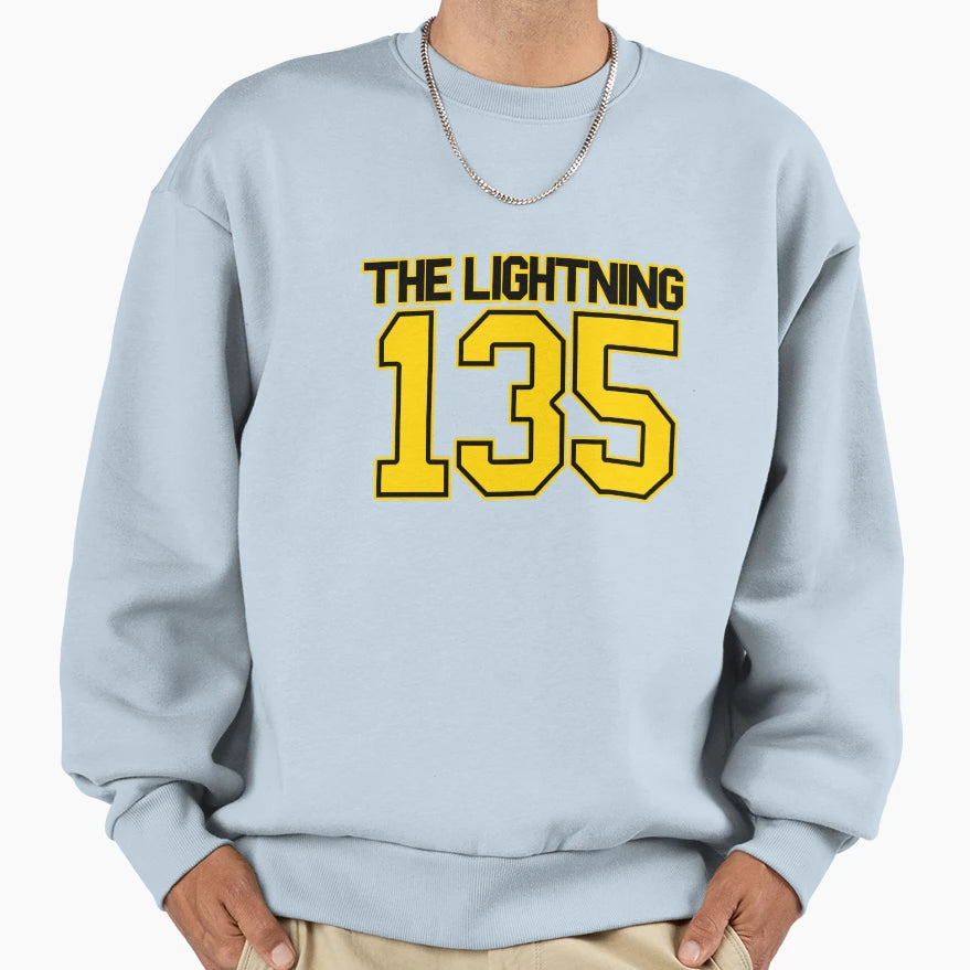 Lightning 135 Sweatshirt - Unique Graphic for Adults - T-Shirt, Sweatshirt, Hoodie