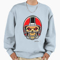 Skull Sweatshirt - Aesthetic Graphic for Adults - T-Shirt, Sweatshirt, Hoodie