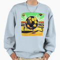 Cosmic Football Intergalactic Game Sweatshirt - Minimalist Print Men Women - T-Shirt, Sweatshirt, Hoodie