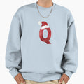 Sparkly Letter Q Sweatshirt - Custom Art Print Men Women - T-Shirt, Sweatshirt, Hoodie