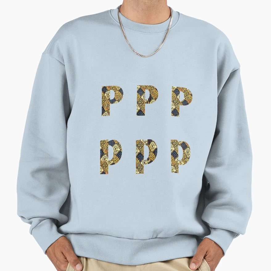 P Write Your Name Sweatshirt - Fun Novelty Design for Adults - T-Shirt, Sweatshirt, Hoodie