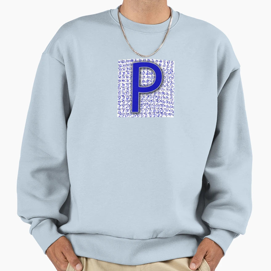 Versal P Winter Sweatshirt - Custom Art Print for Adults - T-Shirt, Sweatshirt, Hoodie