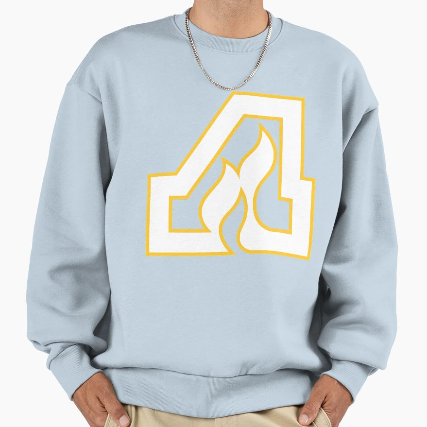 Atlanta Flames Logo T-Shirt - Fun Novelty Design for Adults - T-Shirt, Sweatshirt, Hoodie
