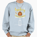 Turkey And Touchdowns Funny Sweatshirt - Fun Novelty Design Men Women - T-Shirt, Sweatshirt, Hoodie
