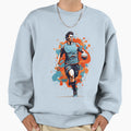 Handball Player Streetwear Iconic Sweatshirt - Trendy Graphic for Adults - T-Shirt, Sweatshirt, Hoodie