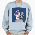 Helmet Catch Sweatshirt - Minimalist Print Men Women - T-Shirt, Sweatshirt, Hoodie