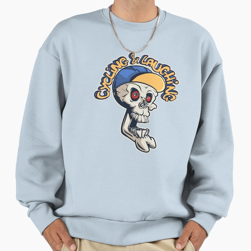 Cyclist Survivor Sweatshirt - Streetwear Style for Adults - T-Shirt, Sweatshirt, Hoodie