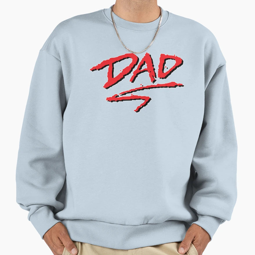 Rad Dad Logo Sweatshirt - Casual Everyday Wear Unisex - T-Shirt, Sweatshirt, Hoodie