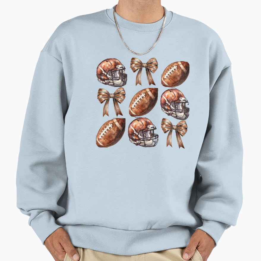 Coquette Football Sweatshirt - Novelty Apparel Men Women - T-Shirt, Sweatshirt, Hoodie