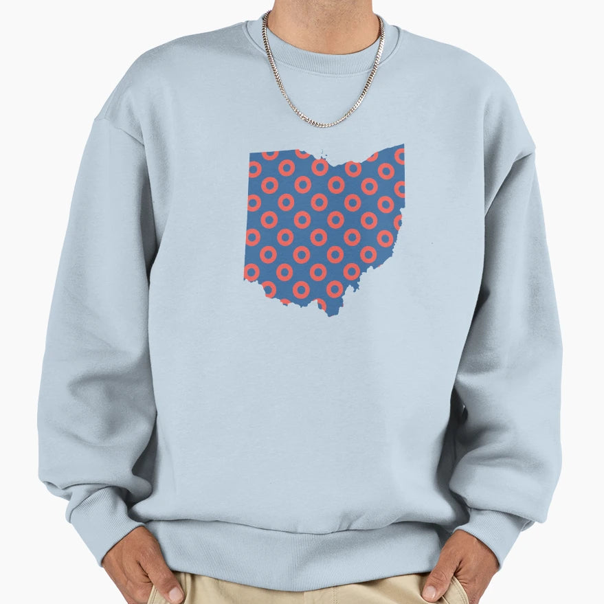 Phish Fishman Donut Ohio Phan And Sweatshirt - Streetwear Style Unisex - T-Shirt, Sweatshirt, Hoodie
