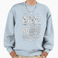 Funny Rugby Gift Rugby No Crying Sweatshirt - Custom Art Print Unisex - T-Shirt, Sweatshirt, Hoodie