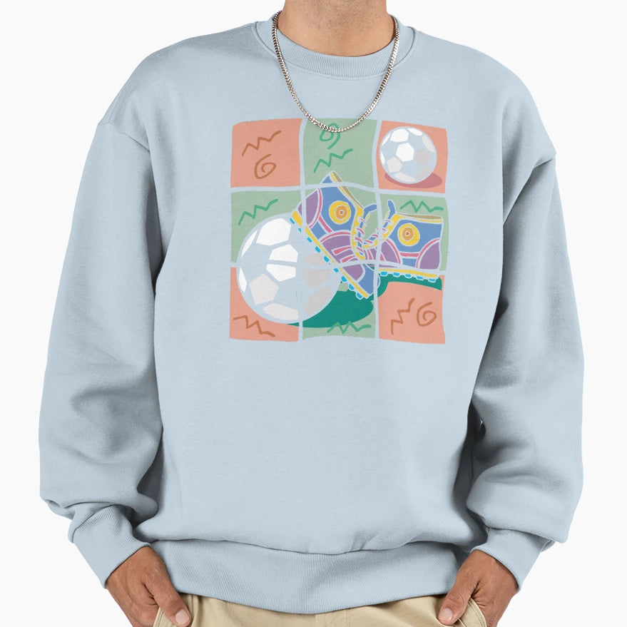Soccer Sweatshirt - Custom Art Print for Adults - T-Shirt, Sweatshirt, Hoodie